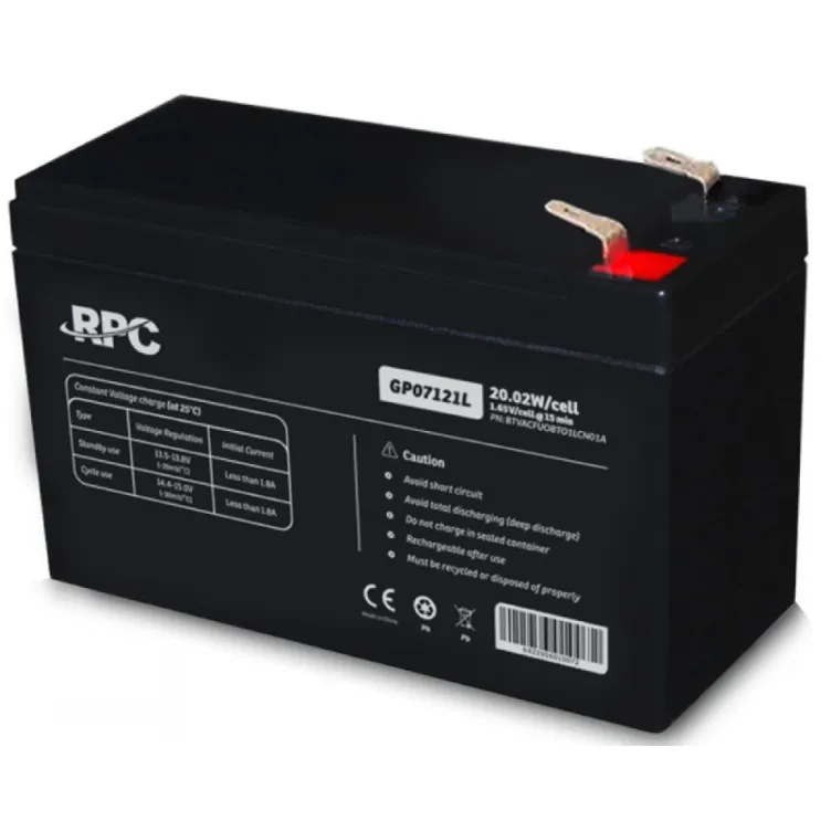 GP07121L baterija za UPS 12V 20.02W (BTVACFUOBTA1LCW01A)