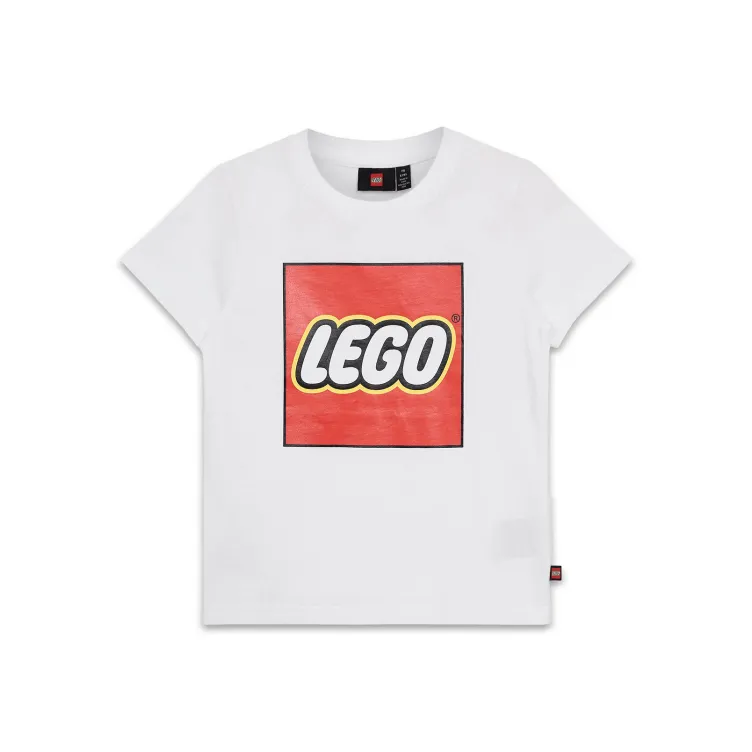 LEGO Iconic majica kratkih rukava, bela - 116