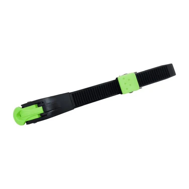 Kopče za rolere crno neon zelena pw-126b “m-l”