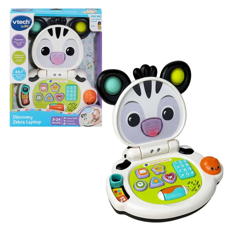 Vtech Laptop zebra