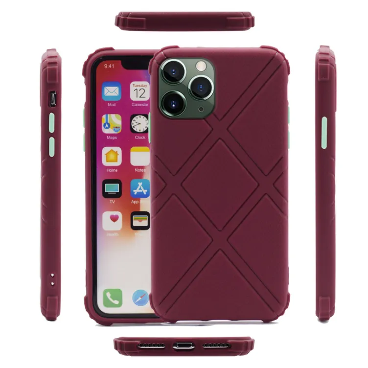 Maska Shield za iPhone 12 mini bordo