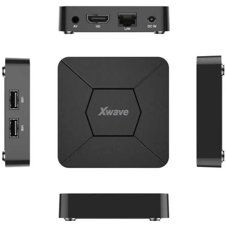 Android TV Box Xwave Q5 4K/2GB RAM/16GB ROM/HDMI/LAN/WiFi/USB