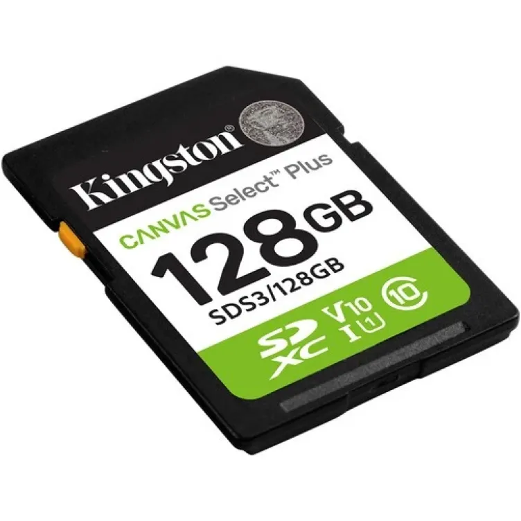 SD Card 128GB Kingston SDS3/128GB class 10 150MBs
