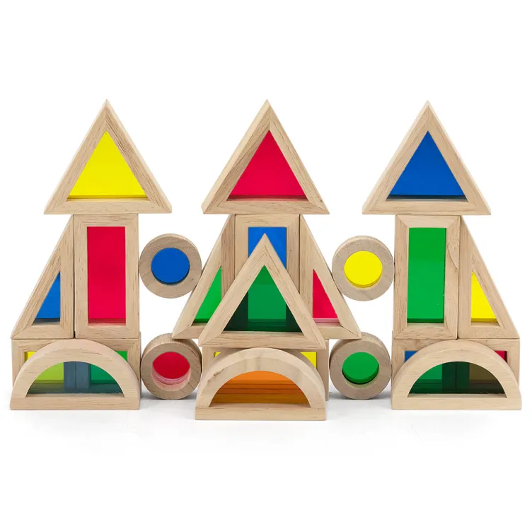 Viga Drvena senzorna geometrijska tela