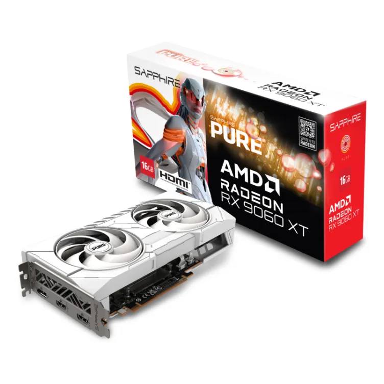 AMD Radeon RX 9060 XT 16GB 128bit PURE RX 9060 XT GAMING OC 16GB (11350-02-20G) grafička karta
