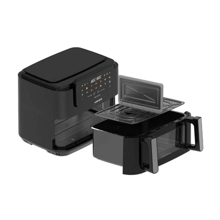 HAEGER AF-D10.010B FRITEZA NA TOPAO VAZDUH DIGITALNA 10,5L  2 POSUDE