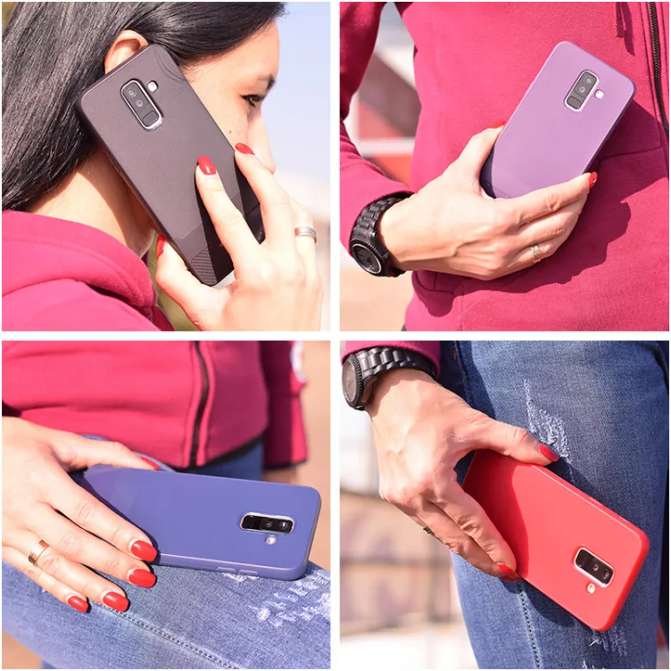 Maska New Line za Samsung A6 Plus/ A605G (2018) ljubicasta