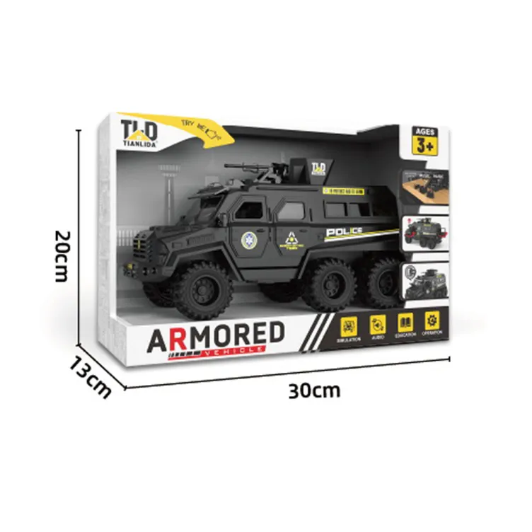 Vojno oklopno vozilo crno