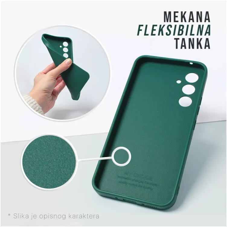 Maska 3D Camera za Xiaomi 13 Lite ljubicasta.