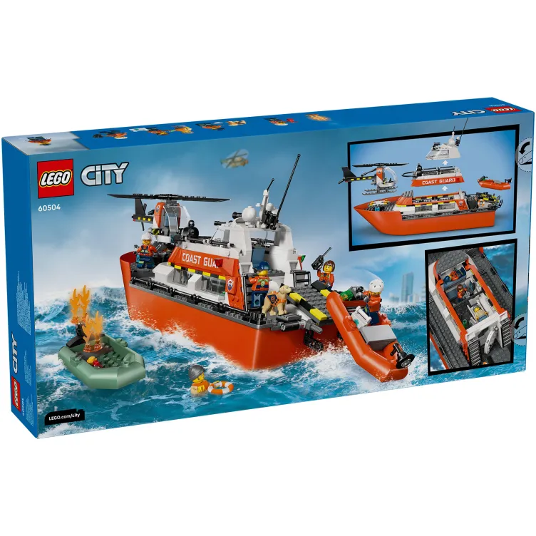 60504 Spasilački brod i helikopter obalske straže