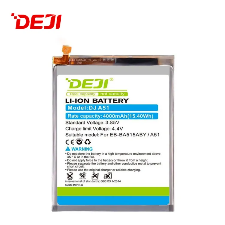 Baterija DEJI za Samsung A51/ A515 EB-BA515ABY (4000 mAh)