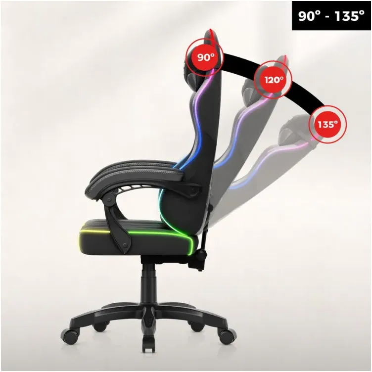 Huzaro Force 2.7 RGB Crna Gaming stolica