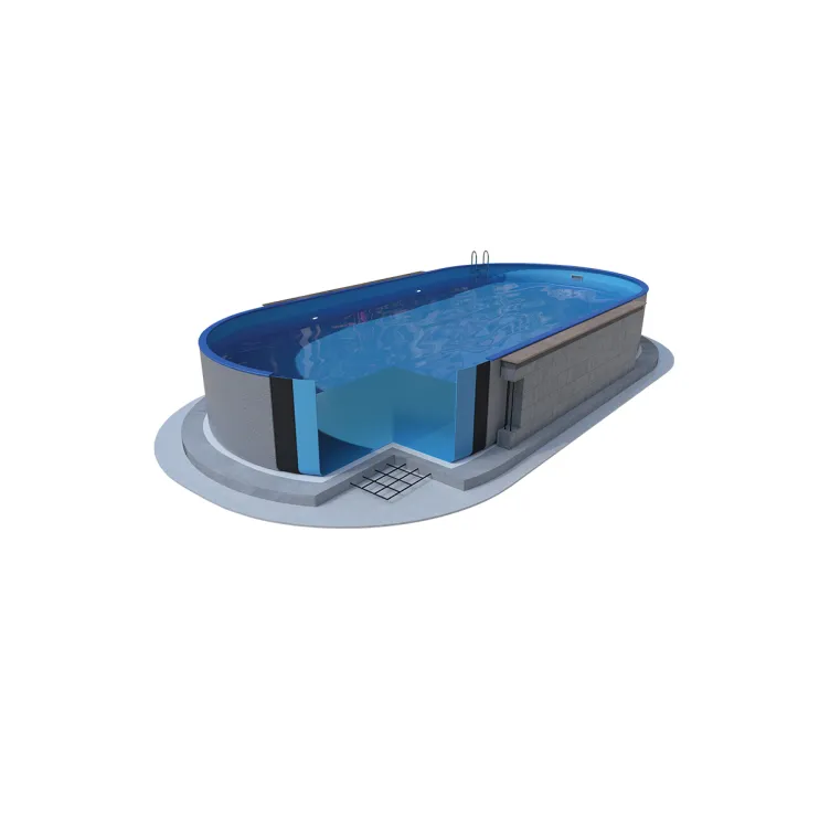 Ibiza oval - 4.16 x 8.00 x 1.20 m