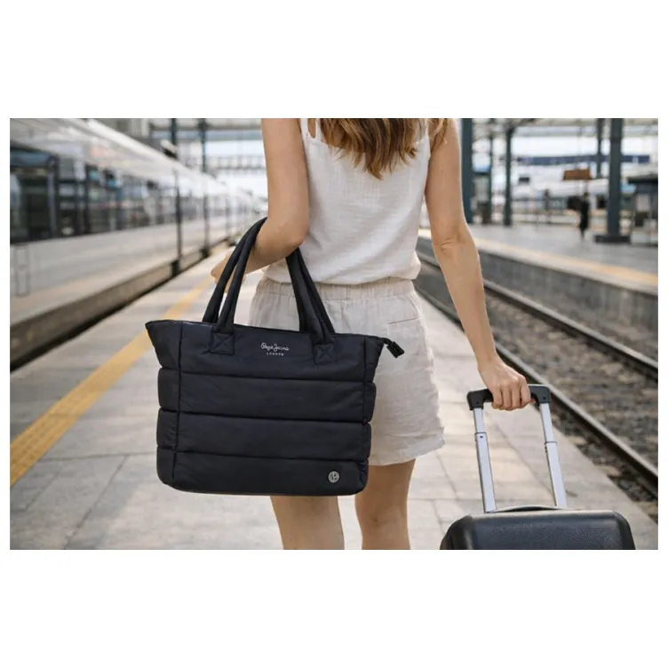 PEPE JEANS AURA ženska tote torba - crna