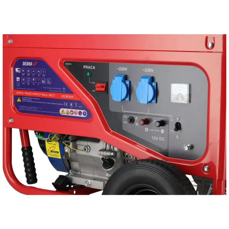 Benzinski agregat 5,5 kW - DEDRA DEGB6500K