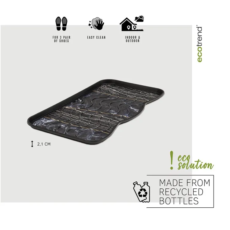 Podloga za obuću MARBLE BLACK - MULTY HOME