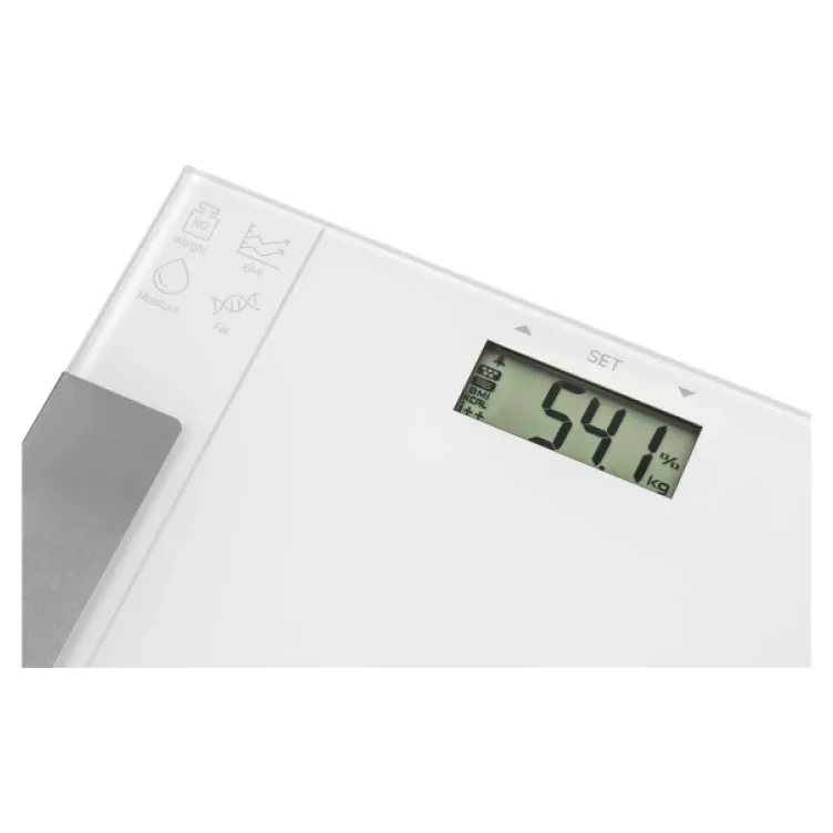 Telesna fitnes vaga Sencor SBS 5051WH/LCD/bela