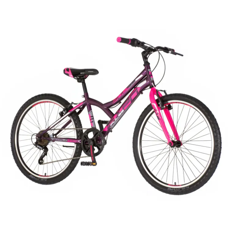 Bicikl explorer spy daisy 24" ljubičasti 6 brzina