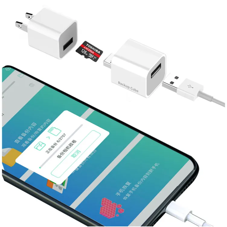 Adapter Backup Cube za iPhone/ iPad