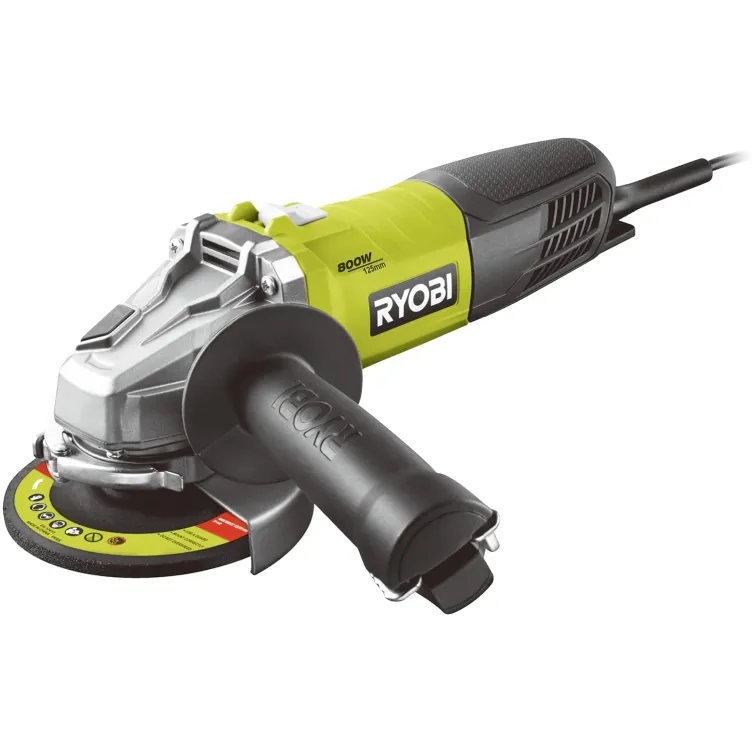 Električna ugaona brusilica 800W - RYOBI RAG800-125G