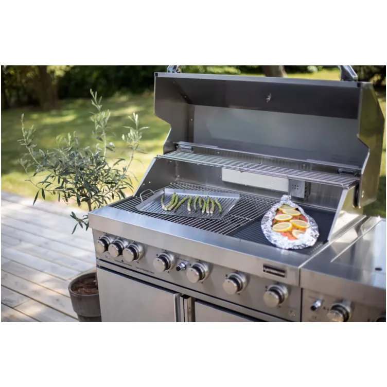 INOX plinski roštilj sa 6 gorionika 15889