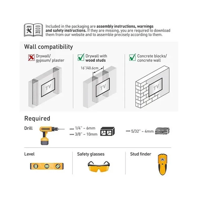 E304 LCD TV zidni nosač do 13 do 60 inča