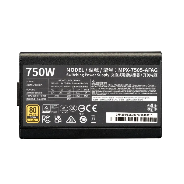 Elite Gold 750W napajanje (MPX-7505-AFAG-BEU) 5Y