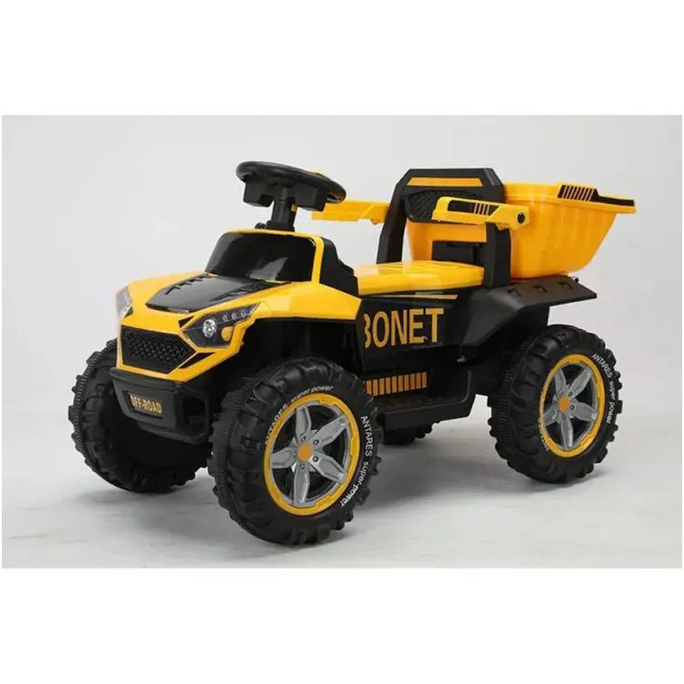 Dečiji kiper na akumulator - Žuti - Bager na akumulator za decu