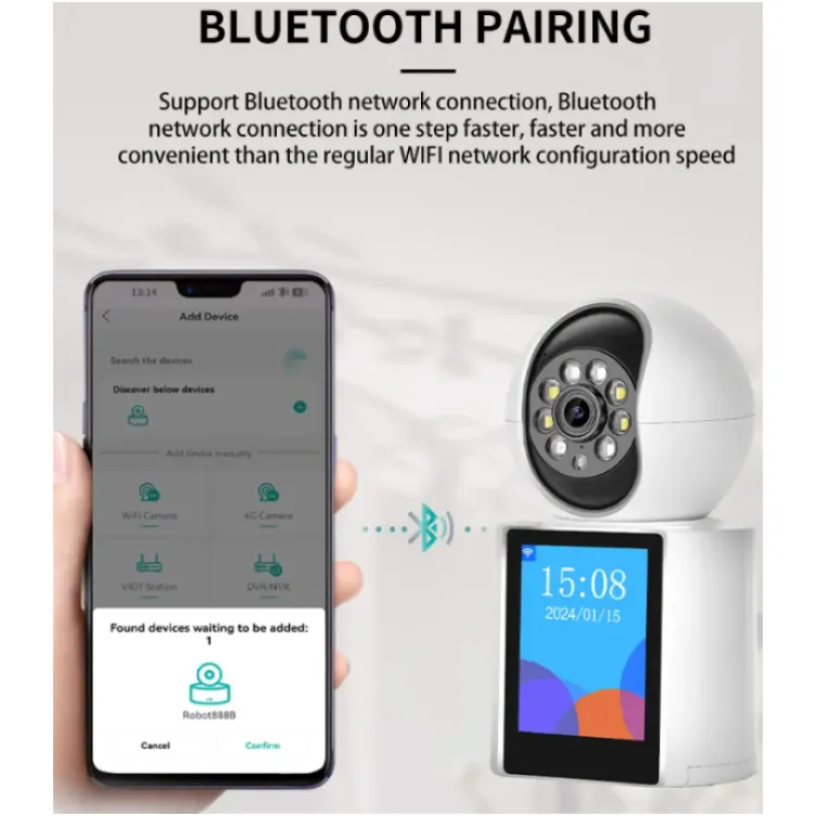 CAM-IP3MP-V1* GMB kamera sa video pozivom 3mpix microSD iCSee xmeye pro Two-way voice PTZ 3.6mm 1799