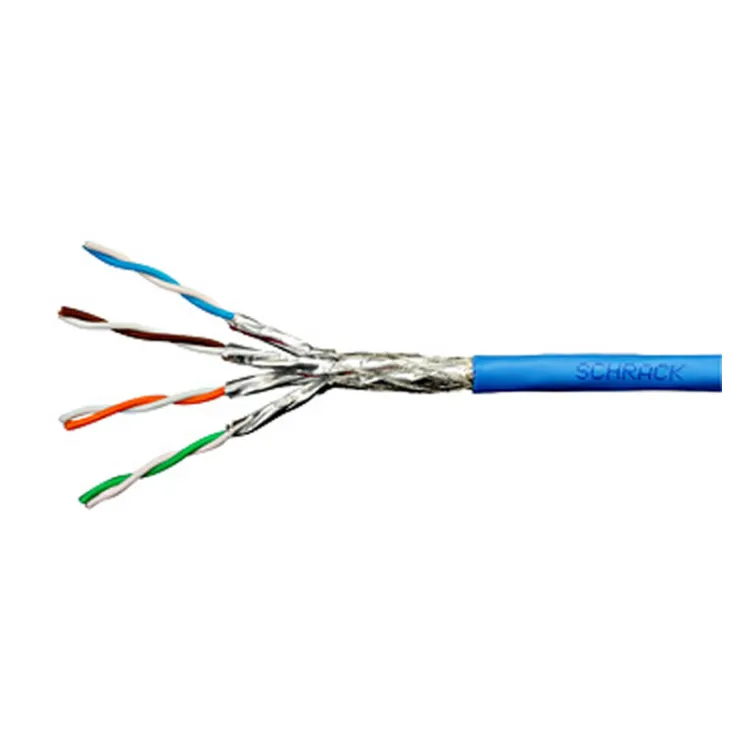 SCHRACK Cat.7 S/FTP - 1000 Mhz, 4x2xAWG-23, LS0H, plavi