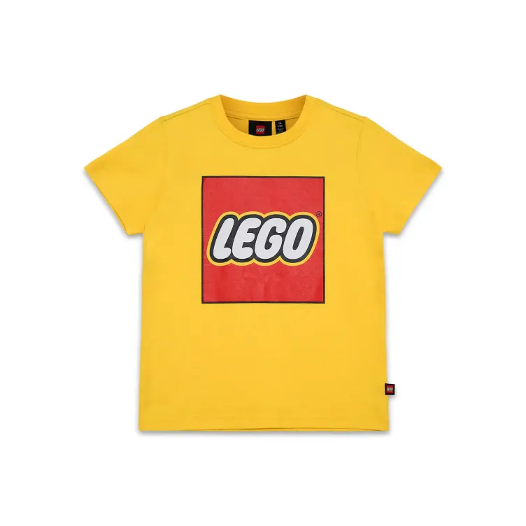 LEGO Iconic majica kratkih rukava, žuta - 140