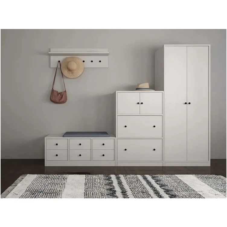 Predsoblje belo sa fiokama