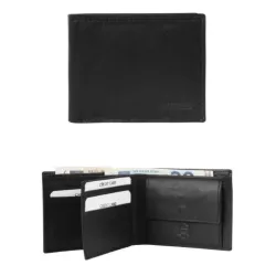 Muški crni novcanik 3000186-001 