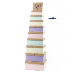 Ukrasna kutija pastel  23x9x18cm