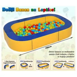 Dečiji bazen za loptice Large
