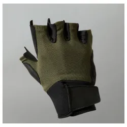 Rukavice za dizanje tegova zelene 