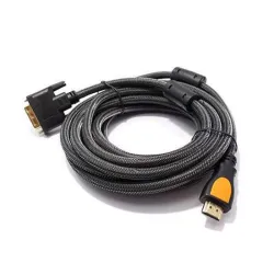 HDMI kabl na DVI-D 5m crni