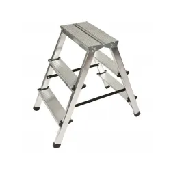 Merdevine aluminijumske dvostrane 3 gazišta