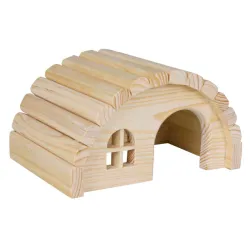 Kućica za hrčka drvena 19x11x13