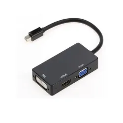 Mini DP na HDMI+VGA+DVI MDP-DHV003