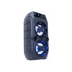 GEMBIRD Bluetooth karaoke zvučnik 2x5W, FM, USB,3,5mm, MIC 6,35mm, LED, Crni