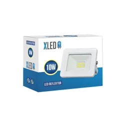 Led reflektor 10W, 6500K 800Lm IP 65  AC220-240V beli