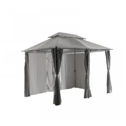 Paviljon Gazebo sa zavesama 3x4 m