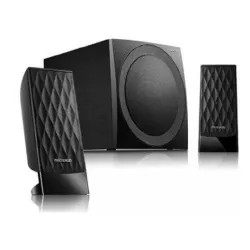 Microlab M-300 aktivni drveni zvucnici 2.1 sistem 38W 