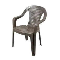 Baštenska stolica Valerija elegant tamna moka