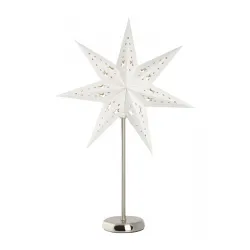 Novogodišnja zvezda bela