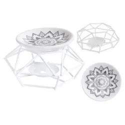 Aroma lampa mandala bela