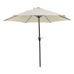 Aluminijumski suncobran 270 cm bež