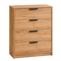 Komoda 4 fioke Georgia hrast