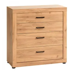 Komoda 4 fioke Renold hrast 